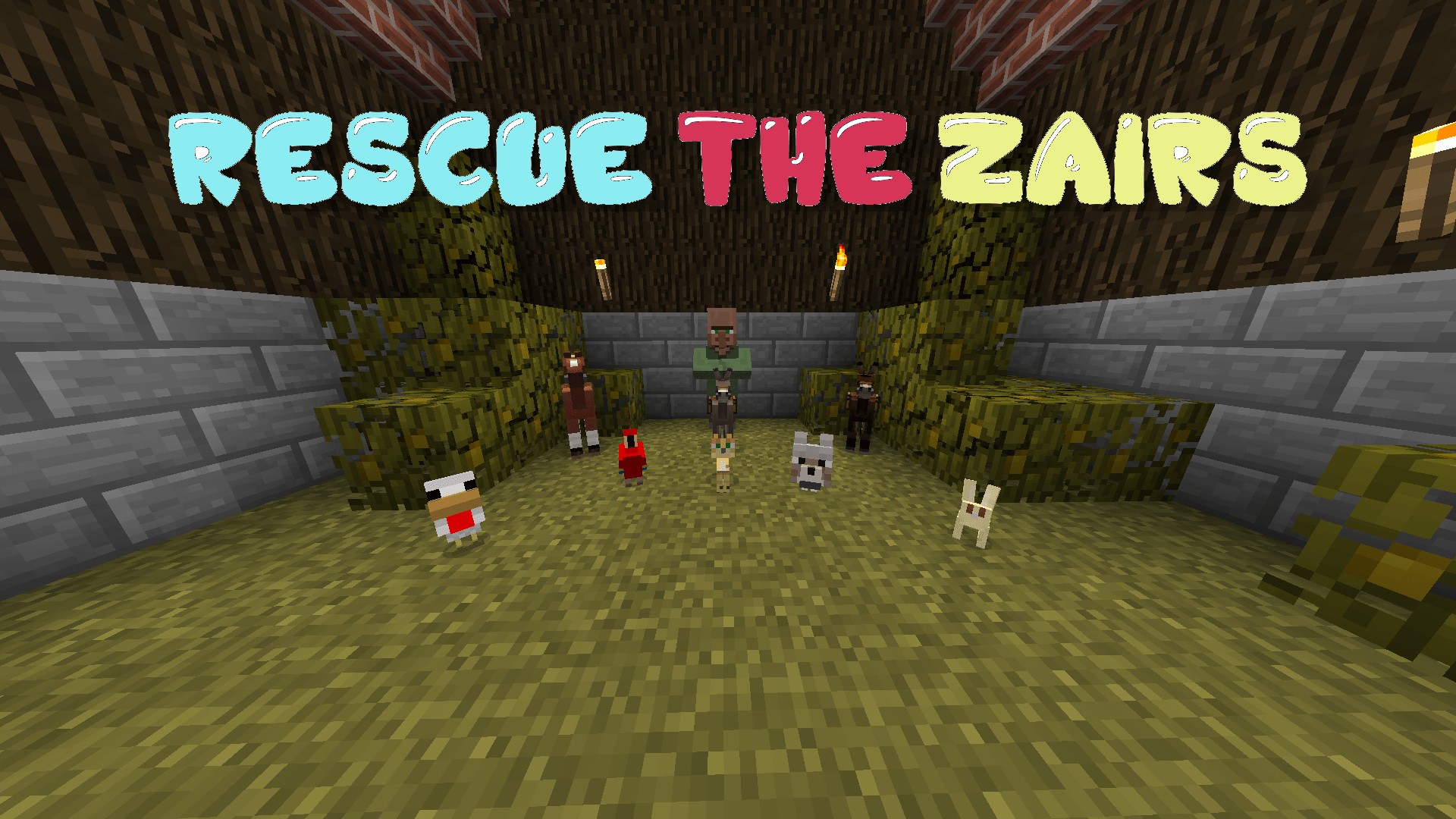 Скачать Rescue The Zairs для Minecraft 1.13.2